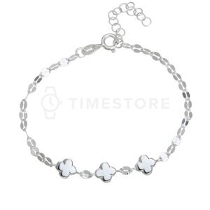 Strieborný náramok s príveskami TS-BR-0055
