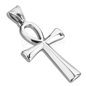 Prívesok z nehrdzavejúcej ocele, lesklý povrch, symbol života TS-PE-0003