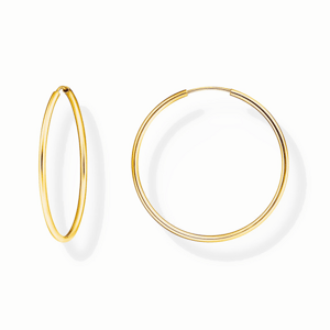 THOMAS SABO náušnice Gold hoop CR728-413-39