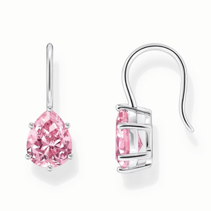 THOMAS SABO náušnice Pink drop H2290-051-9