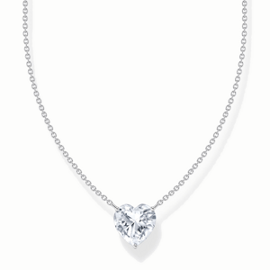THOMAS SABO náhrdelník White heart KE2211-051-14
