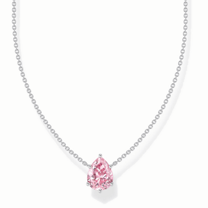 THOMAS SABO náhrdelník Pink drop KE2213-051-9
