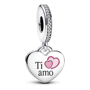 PANDORA korálka Ti Amo 792017CZ-E016