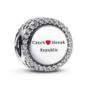 PANDORA korálka Česká a Slovenská republika 792016CZ-E51
