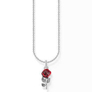 THOMAS SABO dámsky náhrdelník Red rose KE2219-664-10