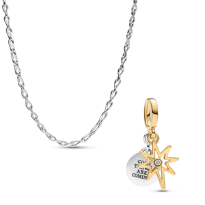 PANDORA set retiazka s príveskom North Star 393052C00-50+763588C01