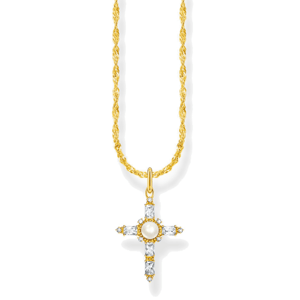 THOMAS SABO náhrdelník Cross Romance KE2296-445-14