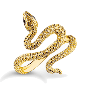 THOMAS SABO prsteň True romance Snake TR2483-427-39