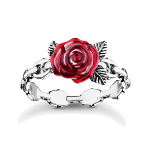THOMAS SABO prsteň Roses Romance TR2482-664-10