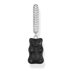THOMAS SABO x HARIBO kusová náušnica Black goldbear CR727-052-11