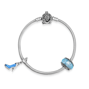 PANDORA Disney náramok Popoluška 599190C01+793073C00+793071C01