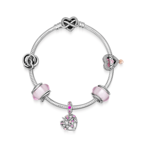 PANDORA náramok Pre mamu 592645C01+2x793241C00+791507C00+799153C01+782653C01