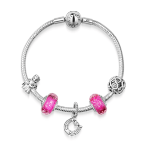 PANDORA náramok Nekonečné šťastie 590728+2x798872C00+791872+799157C01+798413C00