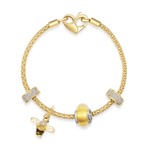 PANDORA náramok Včielka 562731C00+2x768658C01+762672C01+792982C01