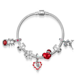 PANDORA náramok Vianočný zázrak 598816C00+2x791972CZ+792826C01+792336C01+792822C01+792623C01+792330C01