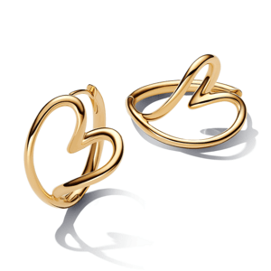 PANDORA ESSENCE náušnice Heart 263807C00