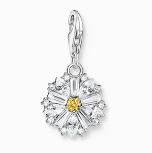 THOMAS SABO strieborný prívesok charm Lovely Daisy 2212-051-14