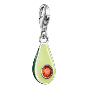THOMAS SABO strieborný prívesok charm Avocado 2214-691-7
