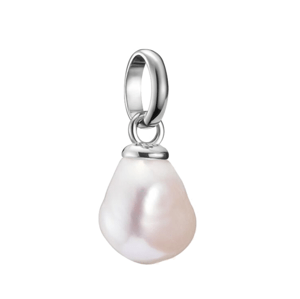 THOMAS SABO CONNECT strieborný prívesok charm Pearl silver CC1282-082-14